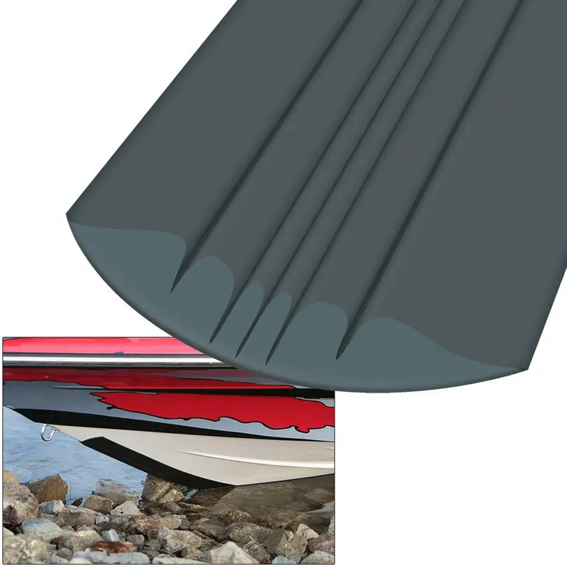 Megaware Keelguard Marine Protective Strip – 11 Ft Length, Charcoal [20711] 1