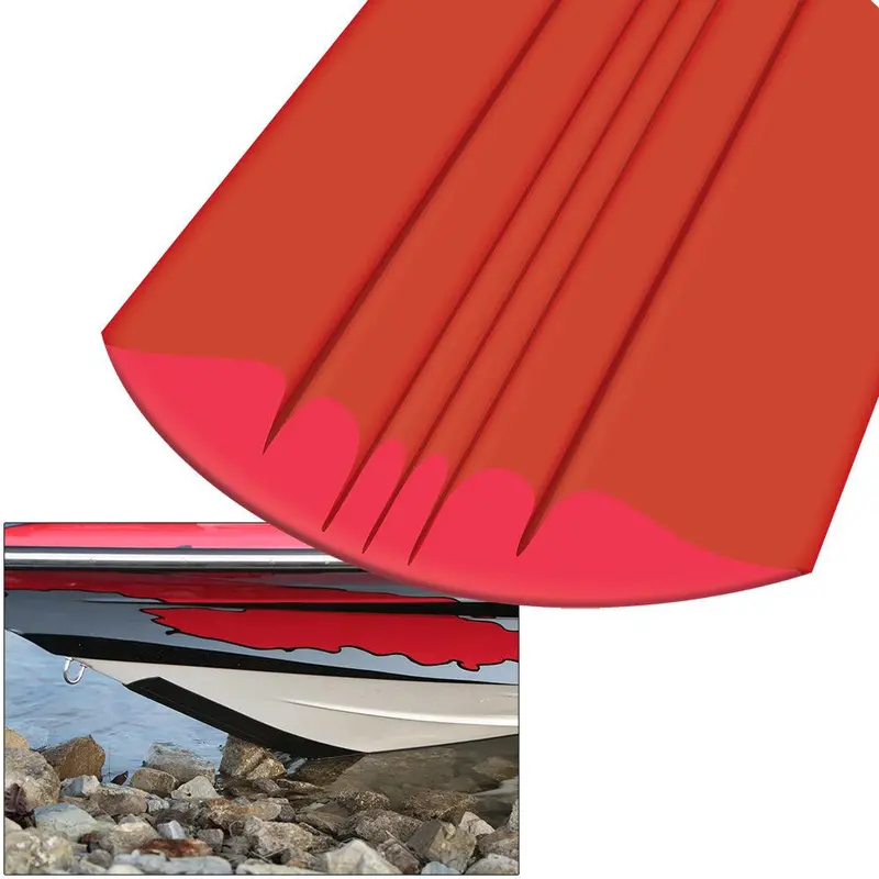Megaware Keelguard Marine Protective Strip – 7 Ft Length, Red [20807] 1
