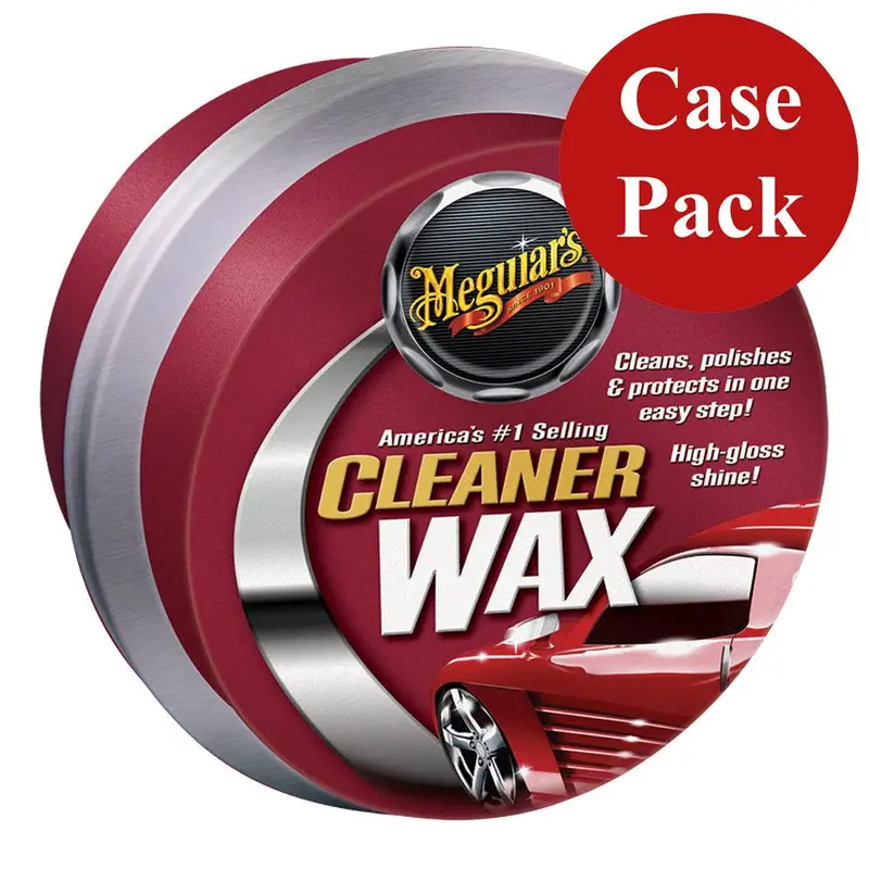 Meguiar’S Classic Cleaner Wax – Paste Formula, Case Of 6 Cans [A1214Case] 1