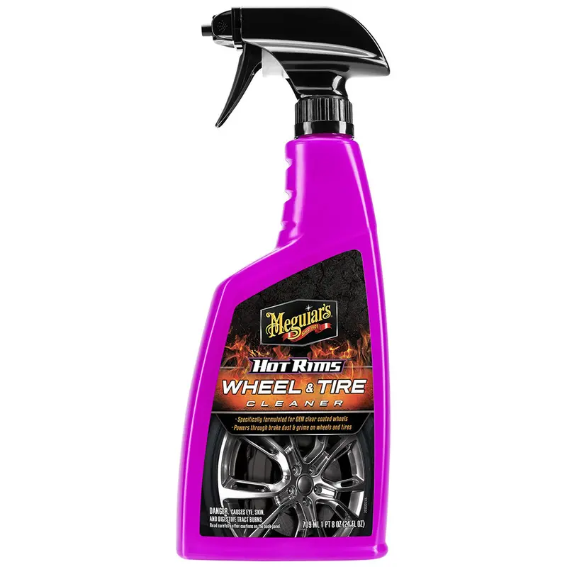 Meguiar’S Hot Rims Wheel & Tire Cleaner – 24-Ounce Ph-Balanced Degreaser 1