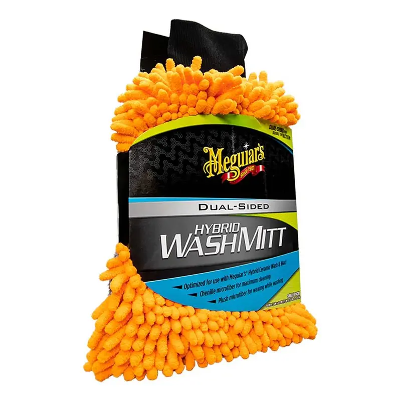 Meguiar’S Hybrid Ceramic Wash Mitt – Ultra-Plush Microfiber For Clean-And-Wax Simultaneously 1