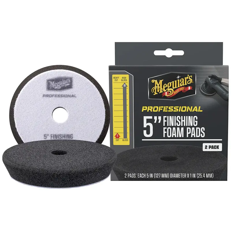 Meguiar’S Pro 5-Inch Finishing Foam Pads – 2-Pack 1