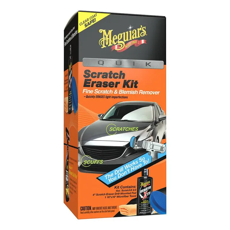 Meguiar’S Quik Scratch Eraser Kit – Fast Paint Correction System 1