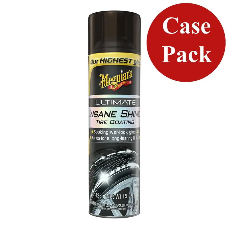Meguiar’S Ultimate Insane Shine Tire Coating – 15 Oz. (Case Of 6) 1