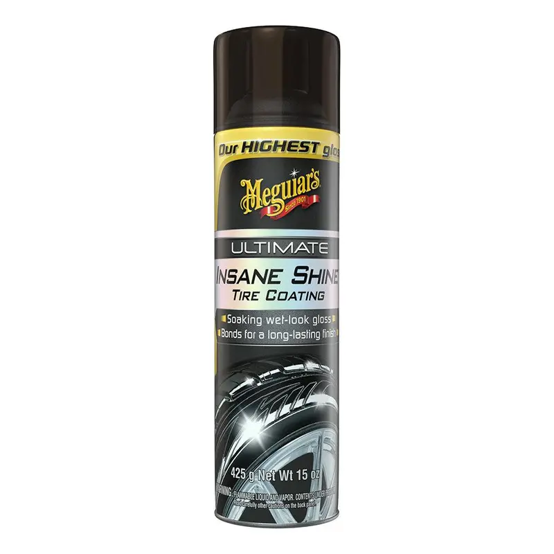 Meguiar’S Ultimate Insane Shine Tire Coating – 15 Oz. High-Gloss Finish 1