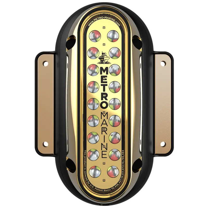 Metro Marine Vertical Surface-Mount Led Light – High-Output Full-Spectrum Rgbw, 45° Beam [F-Sme1-V-Fs-45] 1