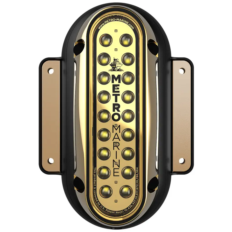 Metro Marine Vertical Surface-Mount Led Light – High-Output White Monochromatic, 45° Beam [F-Sme1-V-W3-45] 1