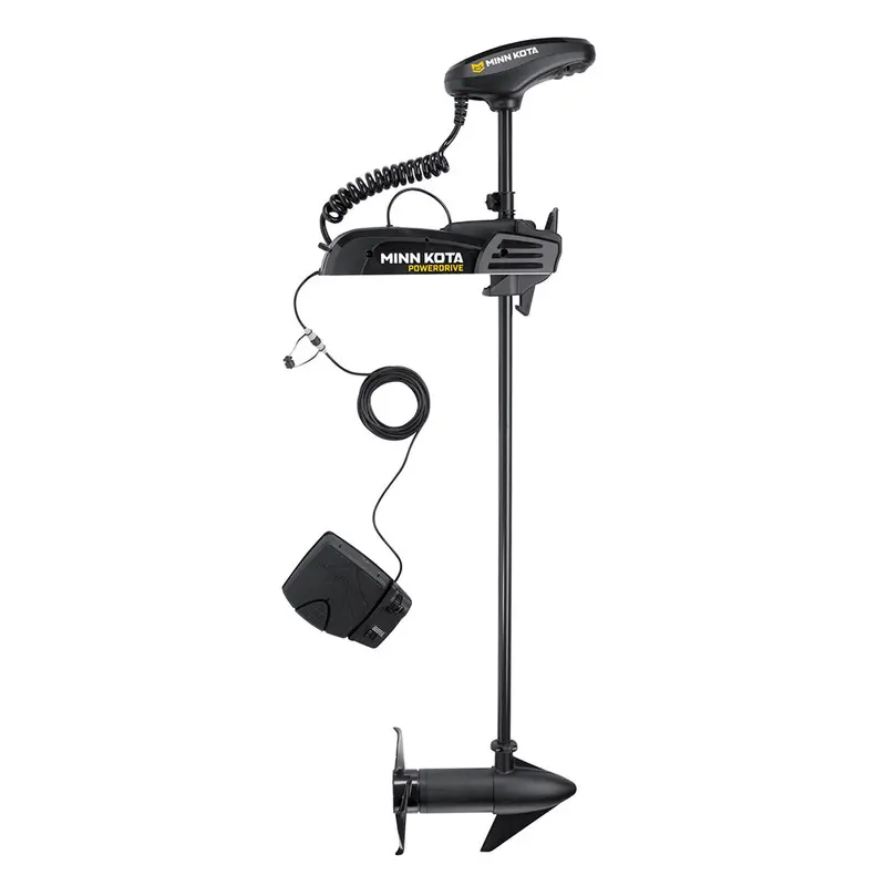 Minn Kota Powerdrive 45 Lb 12V Trolling Motor With Foot Pedal – 48" Shaft [1358441] 1