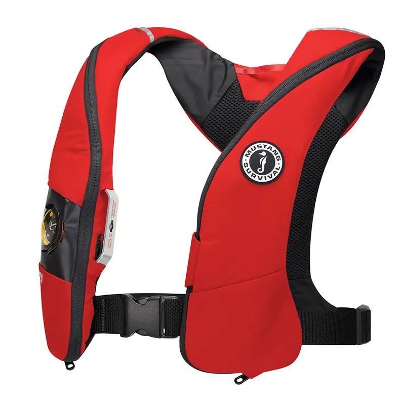 Mustang Elite 120 Coastal Inflatable Pfd – Bold Red [Md5170-4-0] 1