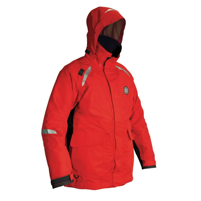 Mustang Mc5446 Catalyst Flotation Coat – Red/Black Camo, Large, Uscg-Approved Type Iii 1