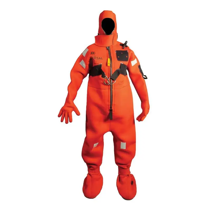Mustang Mis230Hr Neoprene Cold-Water Immersion Suit – Red, Universal Adult Sizing, Harness-Ready 1