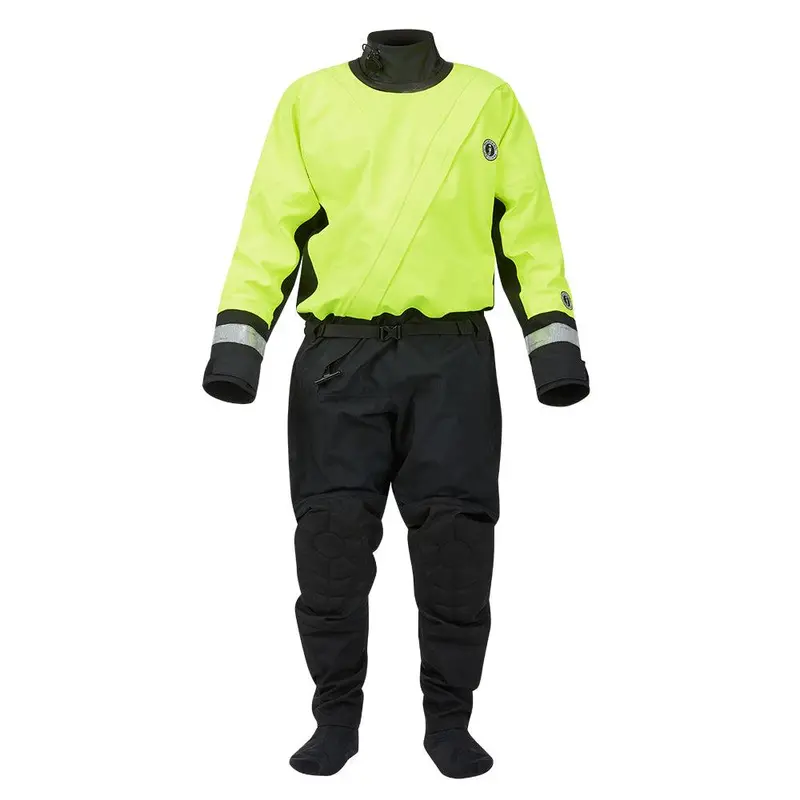 Mustang Msd576 Fluorescent Yellow-Green/Black Water Rescue Dry Suit — Xxl 1