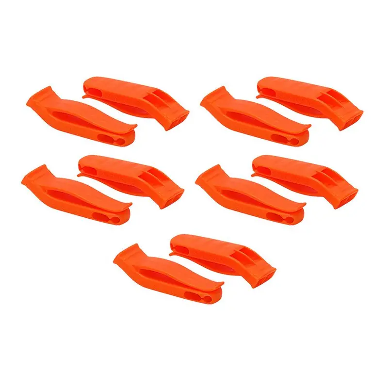 Mustang Orange Signal Whistle – Pack Of 10 Emergency Sound Devices [Mawstl10-2-0-101] 1