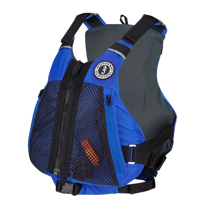 Mustang Trident Foam Life Vest – Blue, Small/Medium, Coast Guard Certified 1