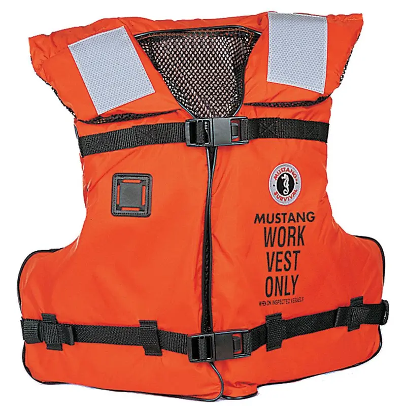Mustang Type Iii/V Hybrid Work Vest – Adult Universal Fit, Bright Orange (Mv3192-2-0-16) 1