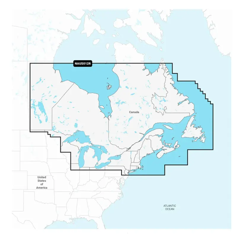 Navionics+ Chart Card – Canada East & Great Lakes (Naus012R, 010-C1466-30) 1