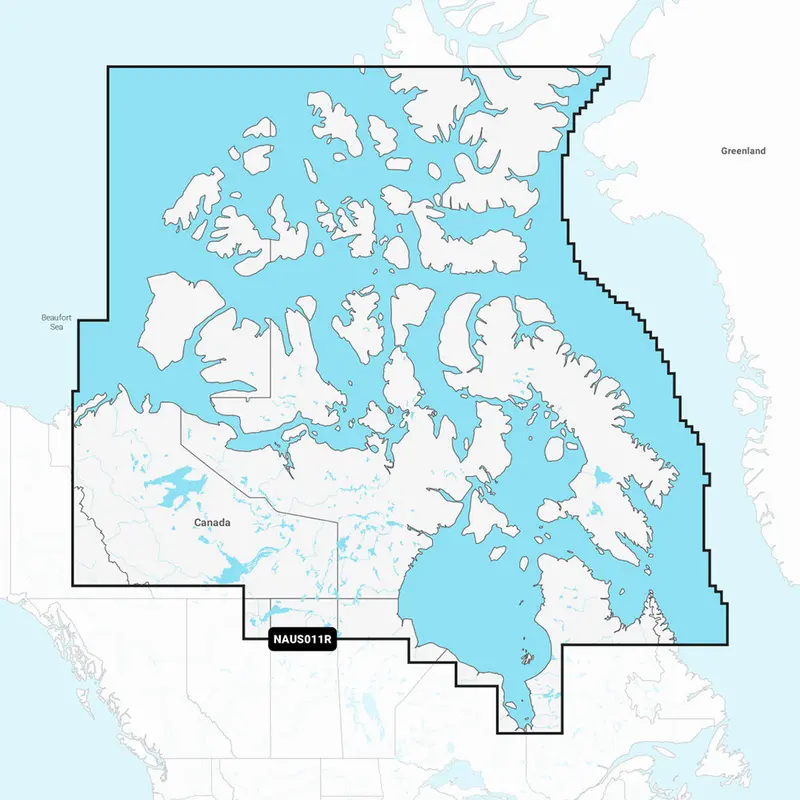 Navionics+ Chart Card – Canada North (Naus011R) 1