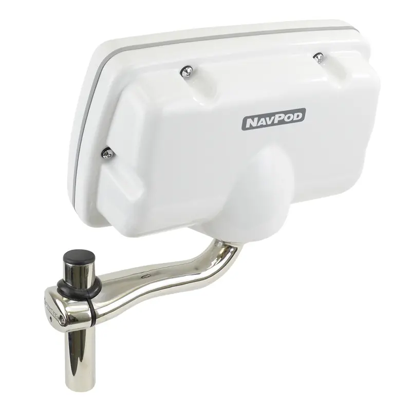 Navpod Railmount Pre-Cut Bracket – Fits Simrad Nss9 Evo3 & Zeus3 9, Compatible With 1-Inch Or 1.25-Inch Tubing – Model Rmx4600-06 1