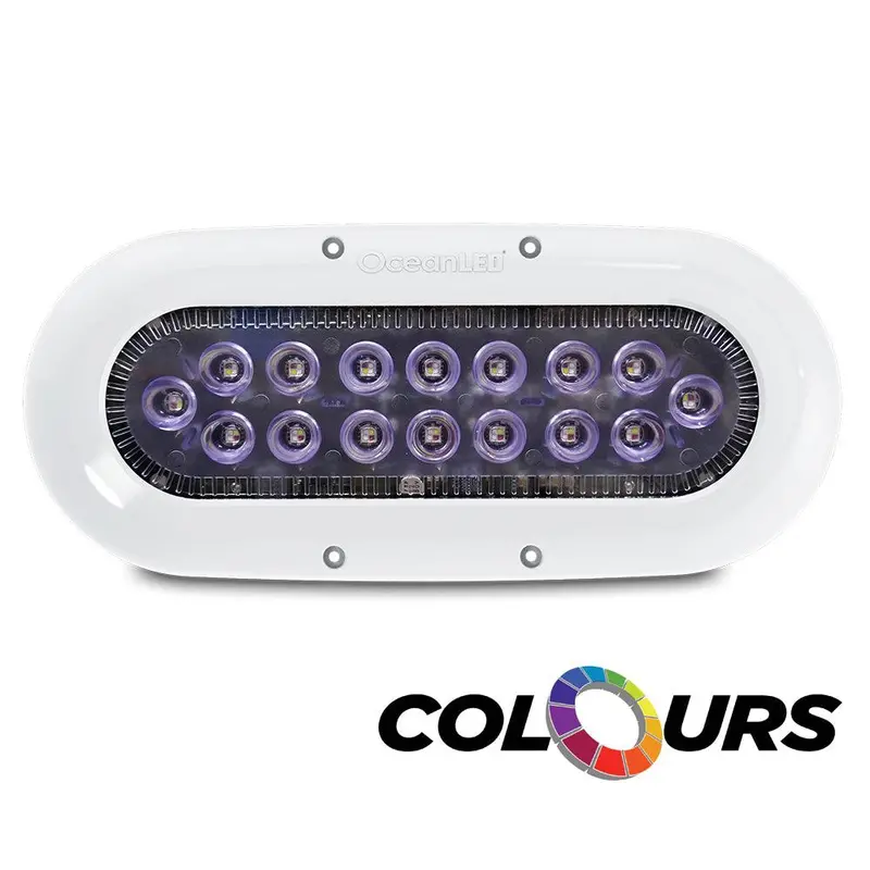 Oceanled X-Series X16 Color-Changing Led Light – Multi-Hue Rgb Option – Model 012311C 1