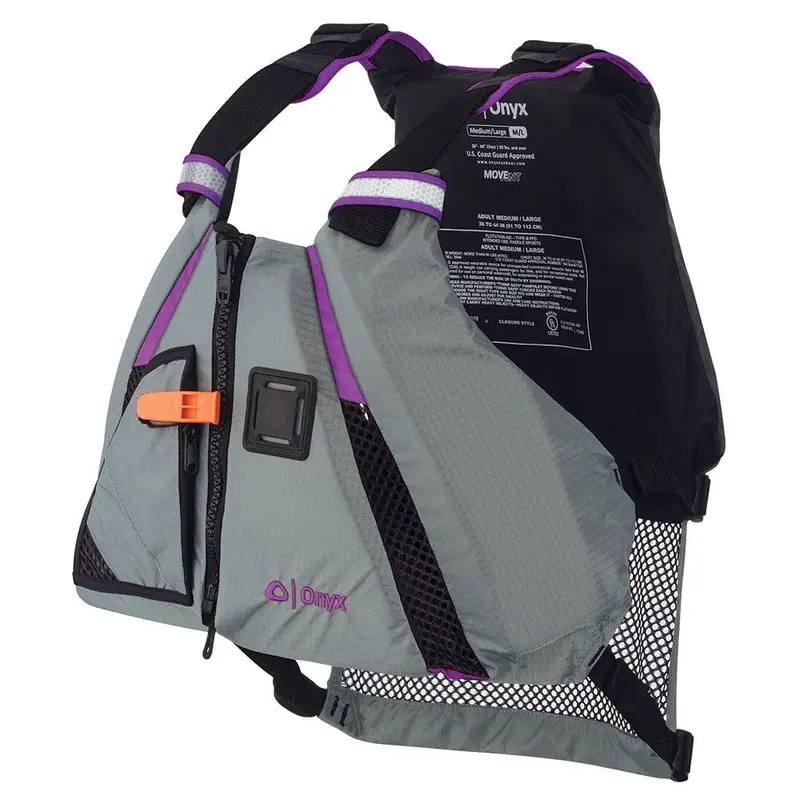 Onyx Movevent Dynamic Paddle Vest – Purple/Grey, Medium/Large (122200-600-040-18) 1