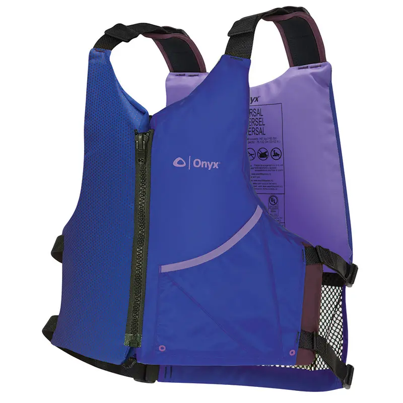 Onyx Universal Adult Paddle Pfd Life Jacket In Blue And Purple [121900-600-004-24] 1