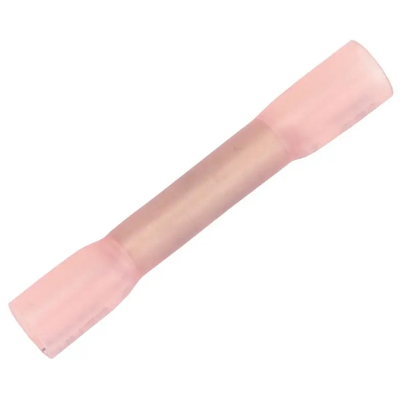 Pacer 22–18 Awg Heat-Shrink Butt Splices – 100-Pack [Tbse18-100] 1