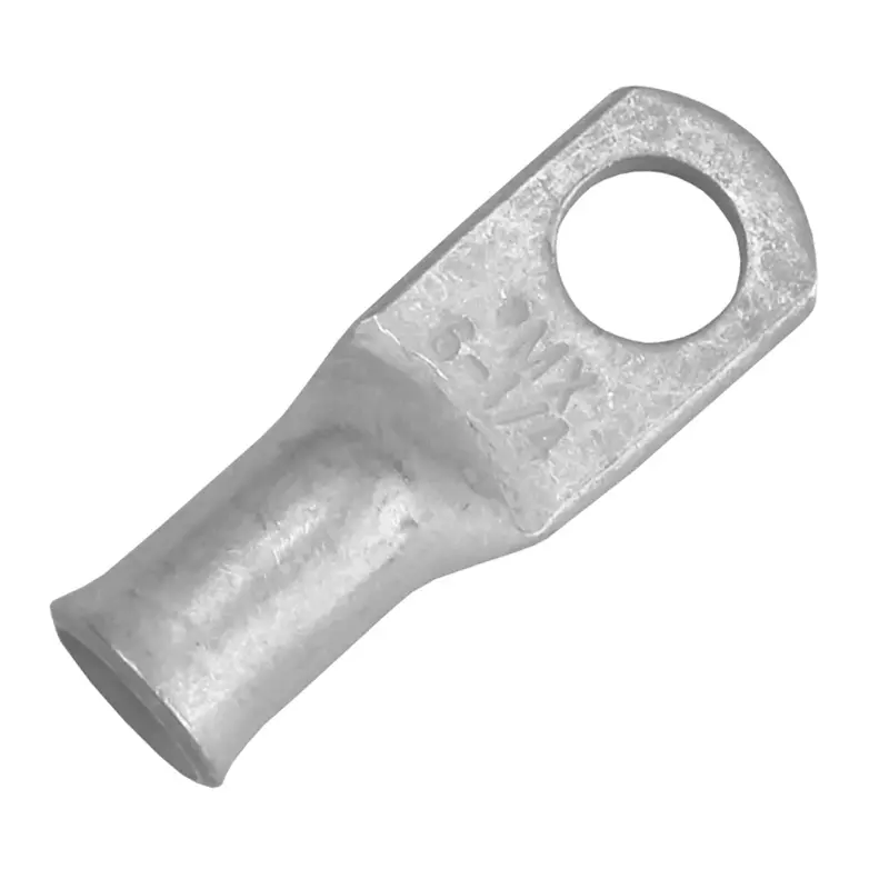 Pacer 6 Awg Tinned Copper Ring Terminal – 1/4" Stud, 10-Pack [Tae6-14R-10] 1