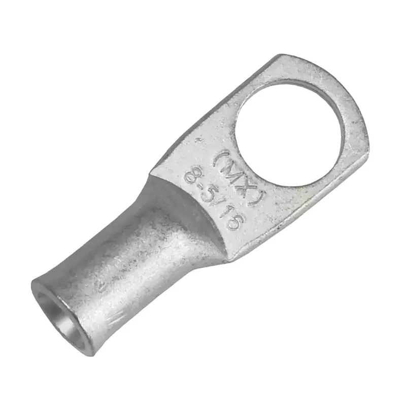 Pacer 8 Awg Tinned Copper Ring Terminal – 5/16" Stud, 10-Pack [Tae8-56R-10] 1