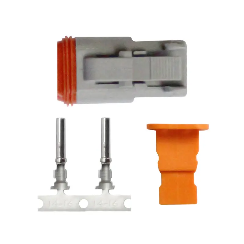 Pacer Dt Deutsch 2-Position Plug Repair Kit – Compact Solution For 14–18 Awg [Tdt06F-2Rs] 1