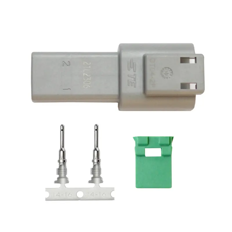 Pacer Dt Deutsch 2-Position Receptacle Repair Kit – Simple, Robust 14–18 Awg Fix [Tdt04F-2Rp] 1