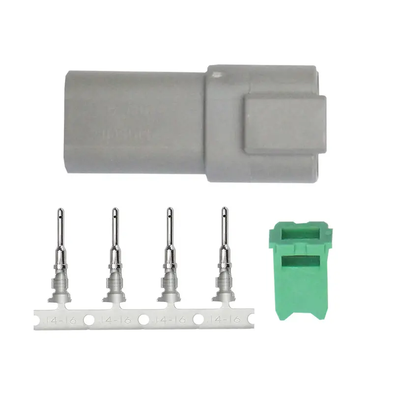 Pacer Dt Deutsch 4-Position Receptacle Repair Kit – For 14–18 Awg Installations [Tdt04F-4Rp] 1