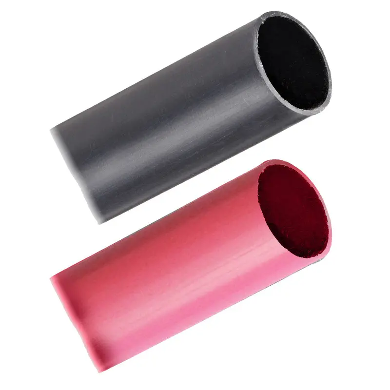Pacer Heavy-Wall Heat Shrink Tubing – 1" X 3", Black & Red Bundle (2-Pack) 1