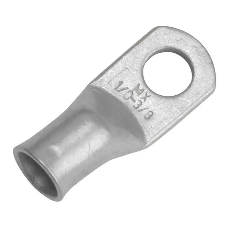 Pacer Tae1/0-38R-10 Tinned Copper Lug – 1/0 Awg, 3/8" Stud, 10-Pack 1