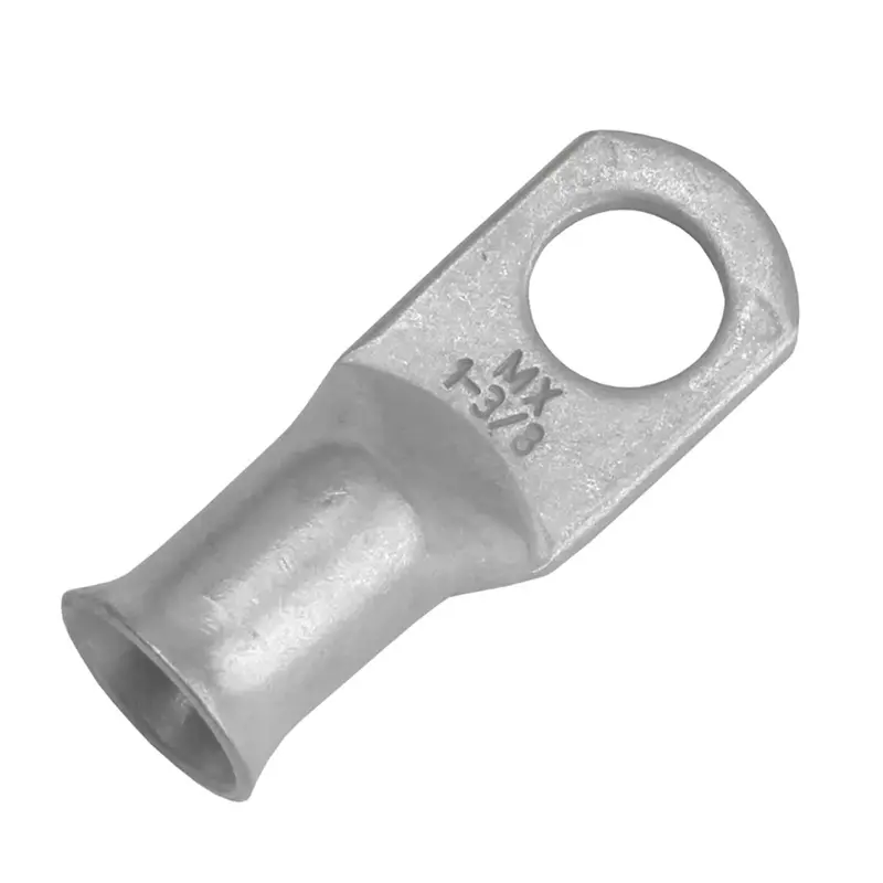 Pacer Tae1-38R-10 Tinned Copper Lug – 1 Awg, 3/8" Stud, 10-Pack 1