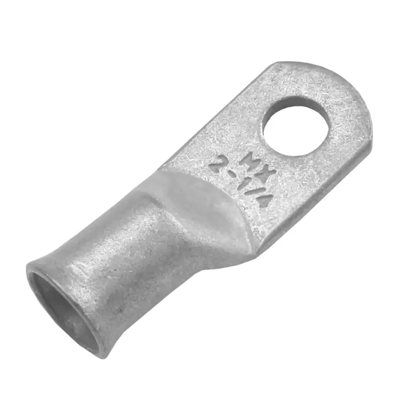 Pacer Tae2-14R-10 Tinned Copper Lug – 2 Awg, 1/4" Stud, 10-Pack 1