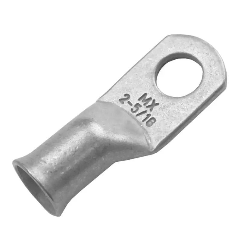 Pacer Tae2-56R-10 Tinned Copper Lug – 2 Awg, 5/16" Stud, 10-Pack 1