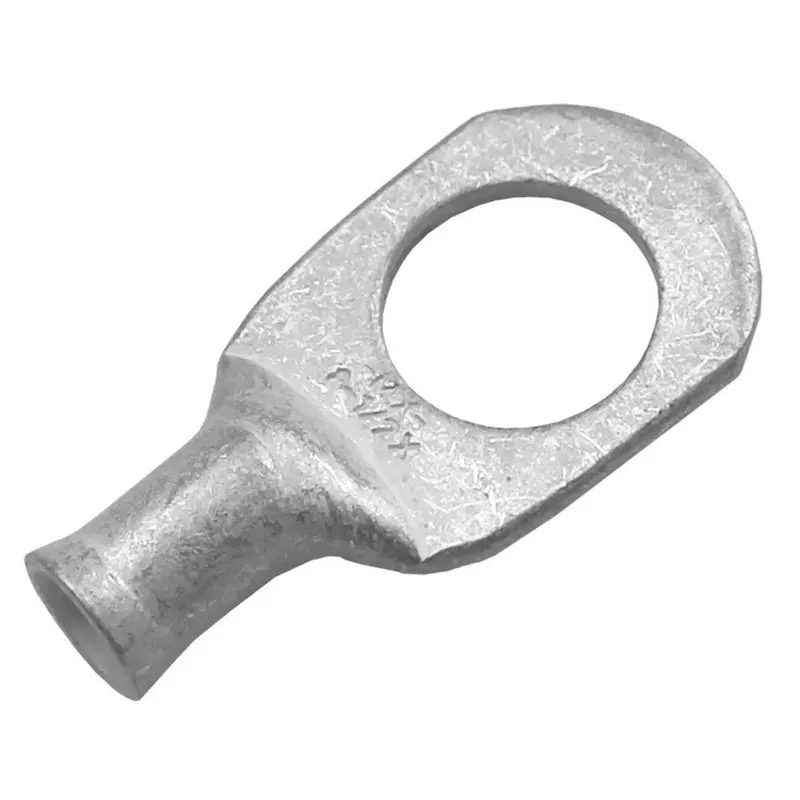 Pacer Tinned Copper Ring Terminal – 8 Awg, 1/2" Stud, 10-Pack [Tae8-12R-10] 1