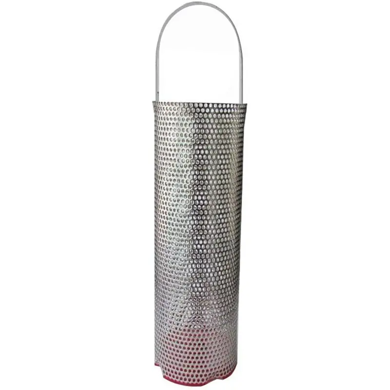 Perko 304 Stainless Steel Strainer Basket – Size 5 (Fits 0.75" Housing) 1