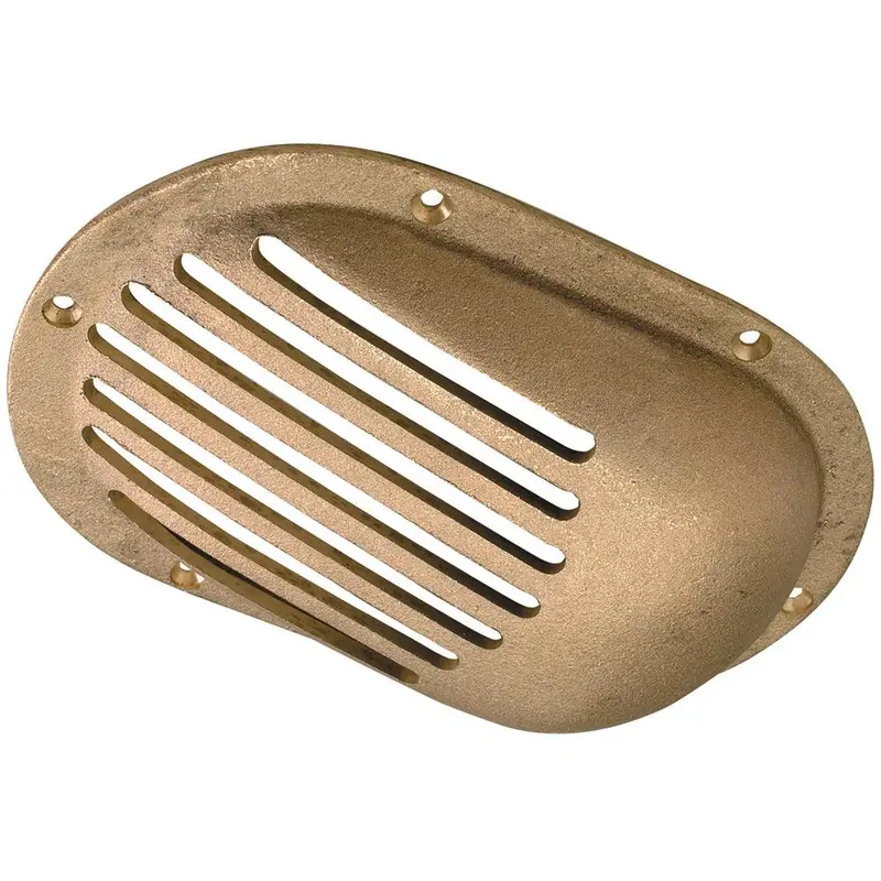 Perko 6.25" X 4.25" Bronze Scoop Strainer – Precision-Cast Usa Fitting [0066Dp3Plb] 1