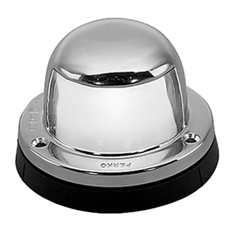 Perko Chrome Horizontal Stern Light For Boats – Marine-Grade Deck Mount 1