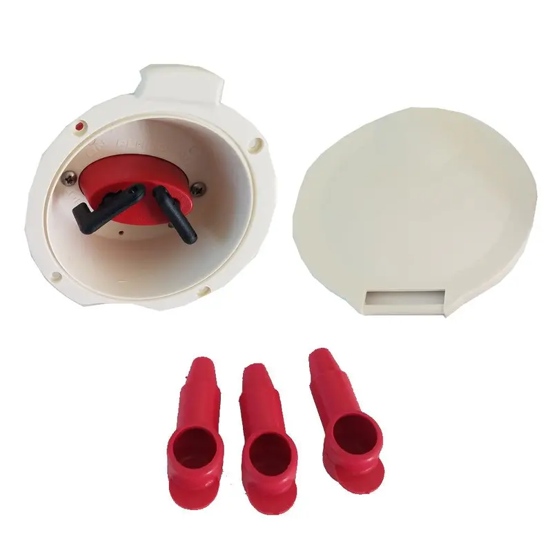 Perko Dual-Pole Marine Battery Selector Switch – Cup-Mount Configuration 1