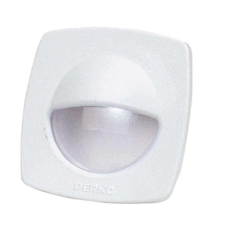 Perko Led Utility Light With Snap-On Front Cover – White Finish – Model 1074Dp2Wht 1