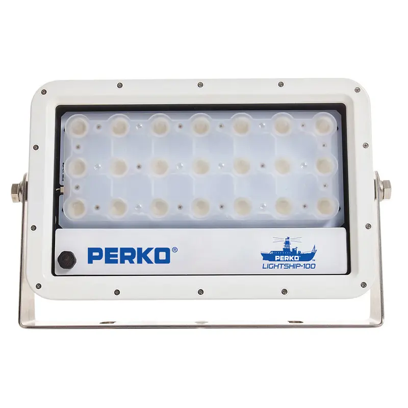 Perko Lightship 100 Led Spotlight — Sleek 12/24V Marine Spotlight In White Finish [1643100S0W] 1
