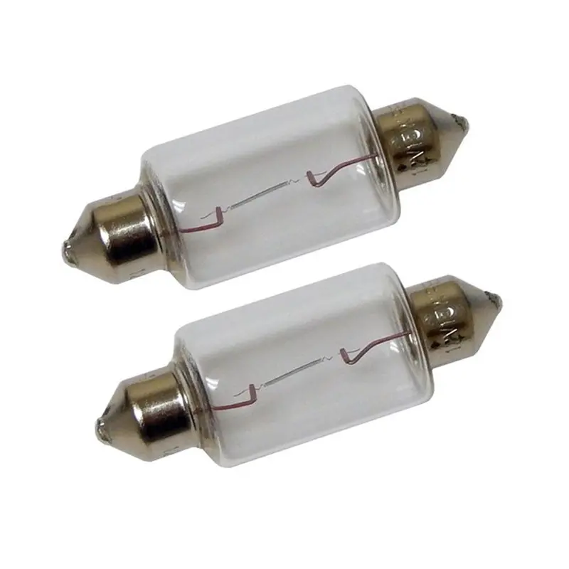 Perko Pair Of 12V 15W Double-Ended Festoon Bulbs (0.97A) 1