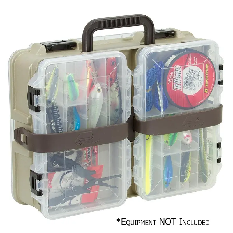 Plano 112300 Flex 'N Go Satchel 3600 – Collapsible Tackle Carrier With Organized Compartments 1