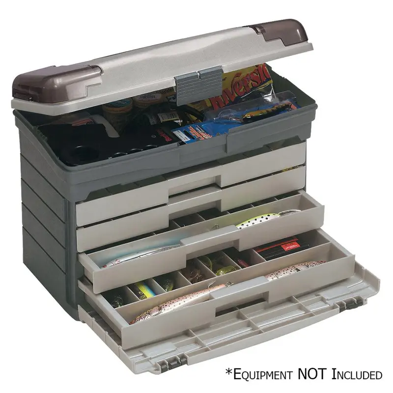 Plano 757004 Guide Series Drawer Tackle Box With Sliding Storage Trays & Waterproof Seal 1