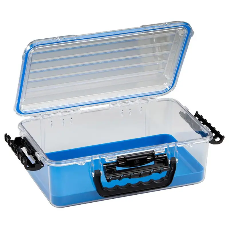 Plano Guide Series Waterproof 3700 Case – Dual-Tone Blue/Clear (Sku 147000) 1