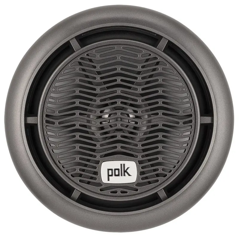 Polk Ultramarine Marine Subwoofer – 10" Weather-Resistant Driver In Silver Finish [Ums108Sr] 1