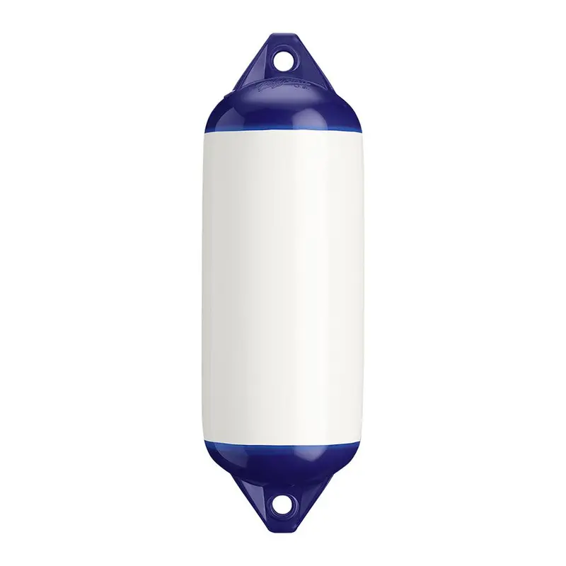 Polyform F-2 Twin-Eye Small-Diameter Fender – 8.2" × 25", White 1