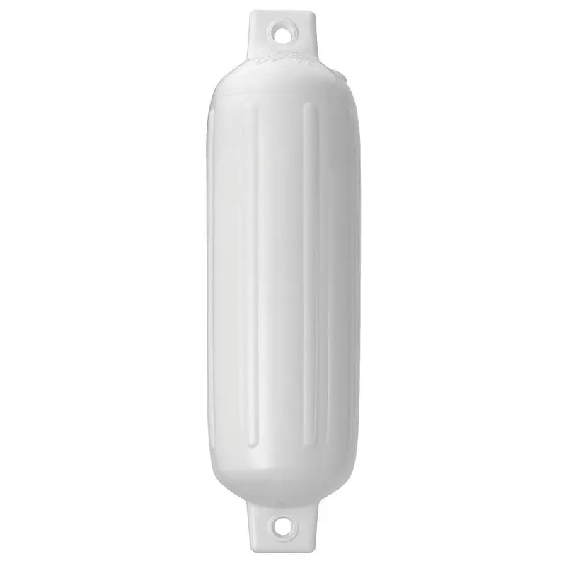 Polyform G-1 Twin Eye White Boat Fender – 3.5" X 12.8" 1